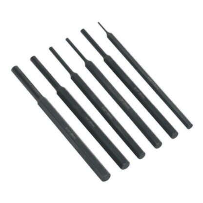 Siegen (Sealey) Siegen Parallel Pin Punch Set 6pc (5024209823609) S0800