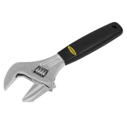 Siegen (Sealey) Siegen Adjustable Wrench with Extra- Wide Jaw Capacity 200mm (5051747473355) S0854