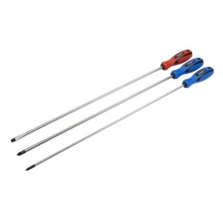 Siegen (Sealey) Siegen Extra- Long Screwdriver Set 3pc (5054511792485) S0895