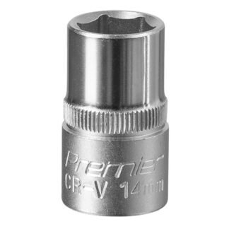 Sealey Premier Socket 1/2IN Sq Drive 14mm (5024209336031) S1214