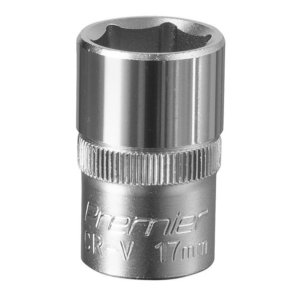 Sealey Premier Socket 1/2IN Sq Drive 17mm (5024209336062) S1217