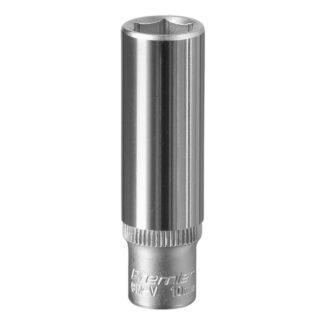 Sealey Premier Deep Socket 1/4IN Sq Drive 10mm (5024209828109) S1410D