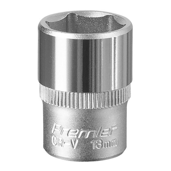 Sealey Premier Socket 1/4IN Sq Drive 13mm (5024209827270) S1413