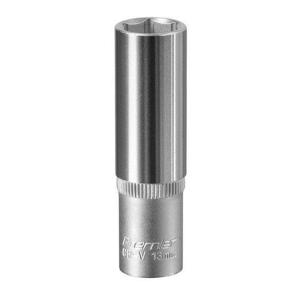 Sealey Premier Deep Socket 3/8IN Sq Drive 13mm (5024209335829) S3813D