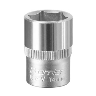 Sealey Premier Socket 3/8IN Sq Drive 14mm (5024209335683) S3814