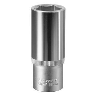 Sealey Premier Deep Socket 3/8IN Sq Drive 18mm (5054511343670) S3818D