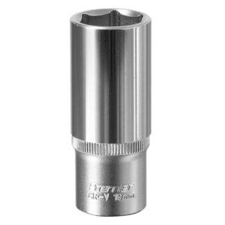 Sealey Premier Deep Socket 3/8IN Sq Drive 19mm (5024209335874) S3819D