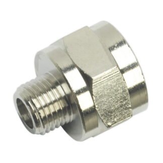 Sealey Adaptor 1/4IN BSPT Male to 1/2IN BSP Female (5051747469037) SA1/1412F