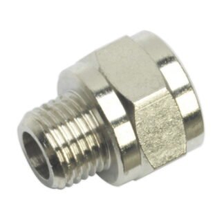 Sealey Adaptor 1/4IN BSPT Male to 3/8IN BSP Female (5051747469044) SA1/1438F