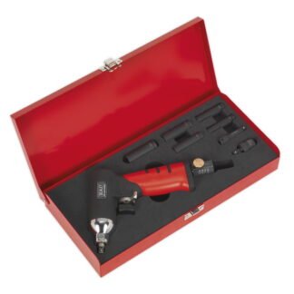 Sealey Premier Air Impact Wrench Diesel Glow Plug Kit 1/4IN Sq Drive (5051747943988) SA141