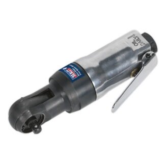 Sealey Super Stubby Air Ratchet Wrench 1/4IN Sq Drive (5051747687202) SA230