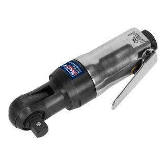 Sealey Super Stubby Air Ratchet Wrench 3/8IN Sq Drive (5051747687219) SA231