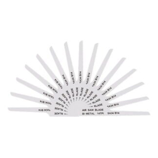 Sealey 94.5mm HSS Air Saw Blade 14tpi - Pack of 15 (5054630065934) SA34/B1415