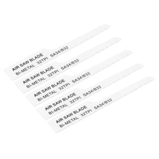 Sealey 94.5mm HSS Air Saw Blade 32tpi - Pack of 5 (5024209157339) SA34/B32