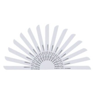 Sealey 141mm HSS Air Saw Blade 24tpi - Pack of 15 (5054630065910) SA346/B2415