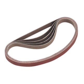 Sealey 10 x 330mm Sanding Belt 120Grit - Pack of 5 (5024209157889) SA35/B120G