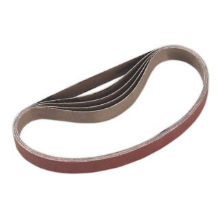 Sealey 20 x 520mm Sanding Belt 100Grit - Pack of 5 (5024209230988) SA355/B100G