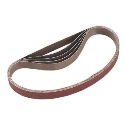 Sealey 20 x 520mm Sanding Belt 100Grit - Pack of 5 (5024209230988) SA355/B100G