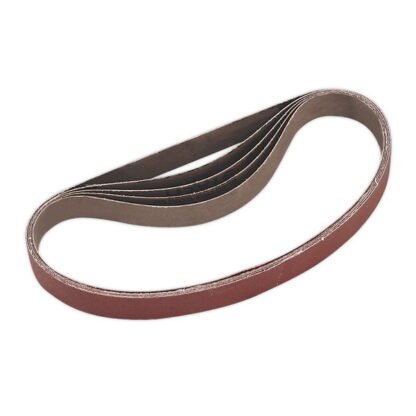Sealey 20 x 520mm Sanding Belt 120Grit - Pack of 5 (5024209230995) SA355/B120G