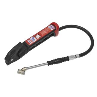 Sealey PCL Anodised Tyre Inflator with Twin Push- On Connector (5054511707540) SA37/93B