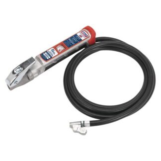 Sealey PCL Professional Tyre Inflator with 2.5m Hose & Clip- On Connector (5024209247825) SA37/94