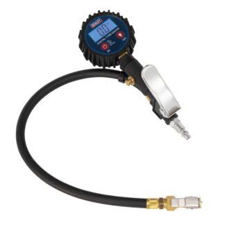 Sealey Digital Tyre Inflator with Clip- On Connector (5054511716870) SA400