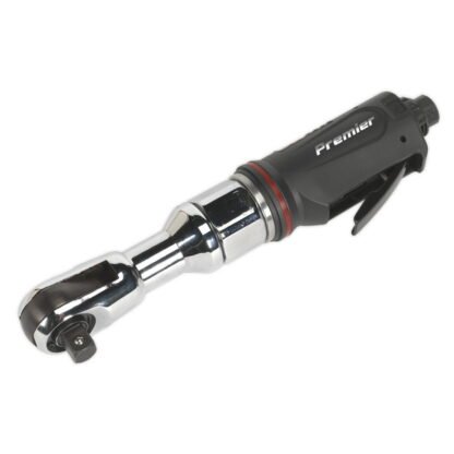 Sealey Premier Air Ratchet Wrench 1/2IN Sq Drive (5024209142588) SA608