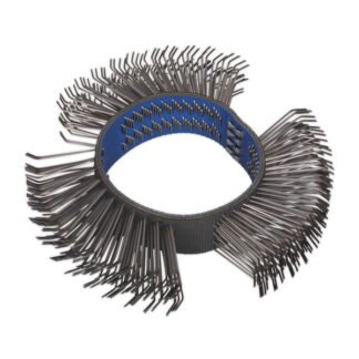 Sealey Angled Wire Wheel 100mm (5051747963689) SA695WA