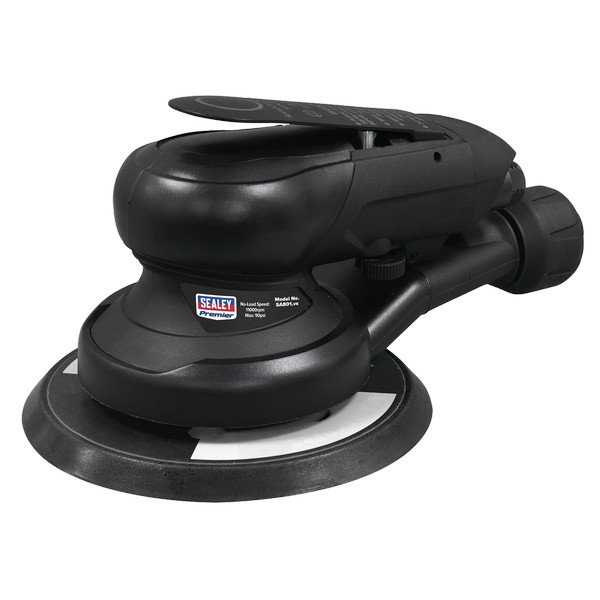 Sealey Air Palm Orbital Sander Ø150mm Dust- Free (5054630464188) SA801