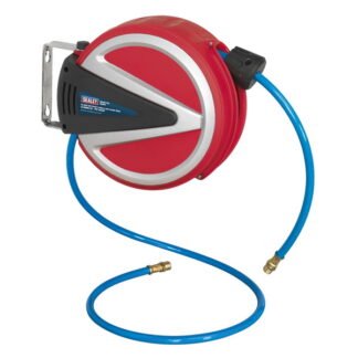 Sealey 6.5m Retractable PU Air Hose Reel 6.5mm ID (5051747588868) SA811
