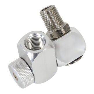 Sealey Z- Swivel Air Hose Connector with Regulator 1/4IN BSP (5024209365765) SA900