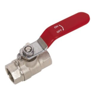 Sealey Lever Ball Valve 3/8IN BSP Female x 3/8IN BSP Female (5051747944817) SA907