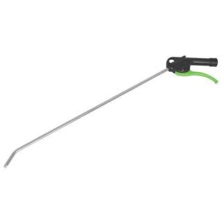 Sealey Air Blow Gun with Angled Lance Ø8mm 480mm with 1/4IN BSP Air Inlet (5054630475269) SA9232
