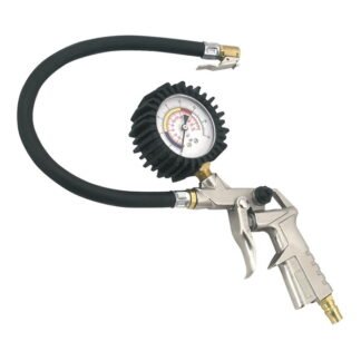 Sealey Tyre Inflator with Clip- On Connector (5024209173209) SA924