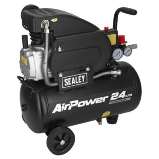Sealey 24L Direct Drive Air Compressor 2hp (5054630386671) SAC2420A
