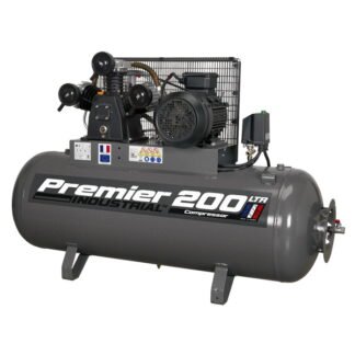 Sealey Premier 200L Belt Drive Air Compressor 5.5hp (5051747727496) SAC32055B