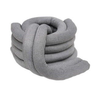 Sealey Spill Absorbent Sock 80mm x 1.2m - Pack of 10 (5054511373165) SAS10
