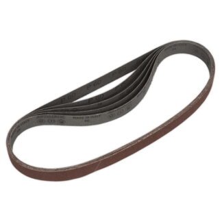 Sealey 25 x 762mm Sanding Belt 60Grit - Pack of 5 (5054511270402) SB0020