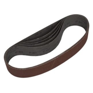 Sealey 50 x 686mm Sanding Belt 60Grit - Pack of 5 (5054511270204) SB006