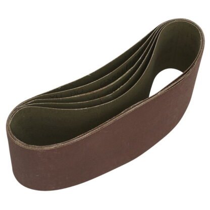 Sealey 76 x 457mm Sanding Belt 240Grit - Pack of 5 (5054630316463) SB240457