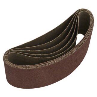 Sealey 76 x 457mm Sanding Belt 60Grit - Pack of 5 (5054630316470) SB60457