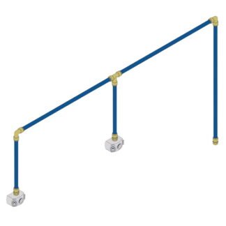 Sealey SharkBite® 12m 2- Drop Air Supply System Kit 28mm (5054630578717) SBAKIT228