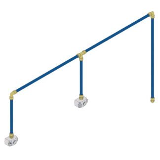 Sealey SharkBite® 12m 2- Drop Air Supply System Kit (5054630189623) SBAKIT2