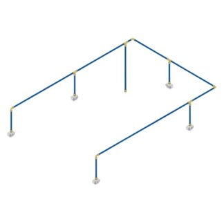 Sealey SharkBite® 36m 5- Drop Air Supply System Kit (5054630189647) SBAKIT5