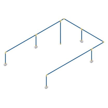 Sealey SharkBite® 36m 5- Drop Air Supply System Kit (5054630189647) SBAKIT5