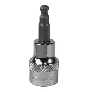 Sealey Premier Ball- End Hex Socket Bit 3/8IN Sq Drive 5mm (5054511779950) SBBH003