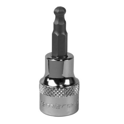 Sealey Premier Ball- End Hex Socket Bit 3/8IN Sq Drive 5mm (5054511779950) SBBH003
