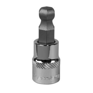 Sealey Premier Ball- End Hex Socket Bit 3/8IN Sq Drive 10mm (5054511780239) SBBH008