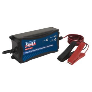 Sealey 12V Fully Automatic Battery Maintainer/Charger 6A (5054630029271) SBC6
