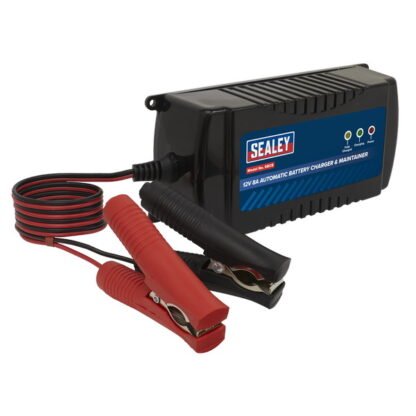 Sealey 12V Fully Automatic Battery Maintainer/Charger 8A (5054630030352) SBC8